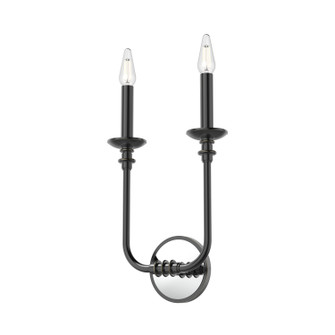 Peabody Two Light Bathroom Fixture in Urban Bronze (452|WV351502UB) Peabody Two Light Bathroom Fixture in Urban Bronze (452|WV351502UB)