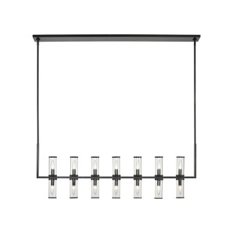 Revolve 14 Light Island Pendant in Clear Glass/Urban Bronze (452|LP309077UBCG)