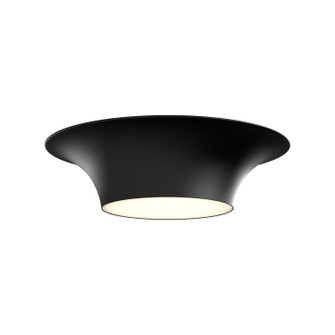 Emiko Two Light Flush Mount in Matte Black (452|FM523016MB)