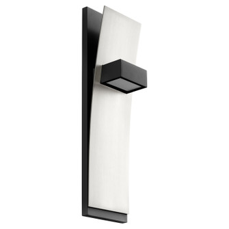 Dario LED Wall Sconce in Black/Satin Nickel (440|34001524)