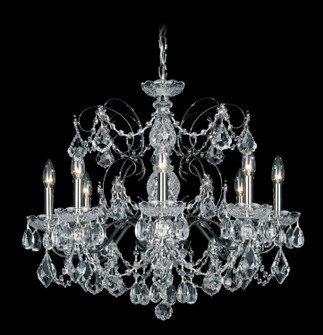 Century Eight Light Chandelier in Black (53|170751)