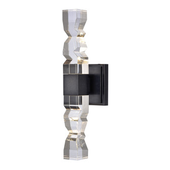 Mamadim LED Wall Sconce in Satin Brushed Black (360|WS11324LED23x3SBB)