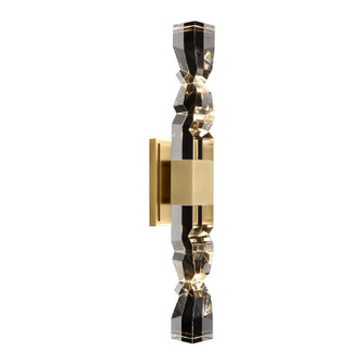 Mamadim LED Wall Sconce in Aged Brass (360|WS11321LED23x3AGB)