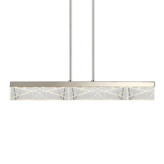 Lucus LED Linear Pendant in Polished Nickel (360|PL11503LED43PN)