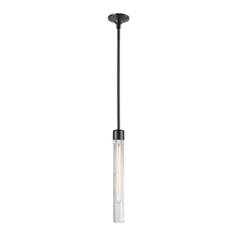Zigrina One Light Pendant in Satin Brushed Black (360|P11708E26SBBKPNG6)