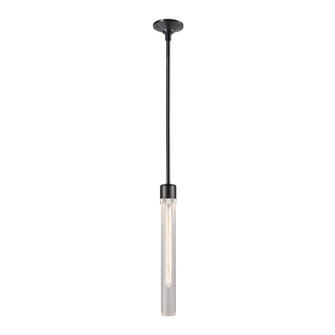 Zigrina One Light Pendant in Satin Brushed Black (360|P11708E26SBBKPNG4)