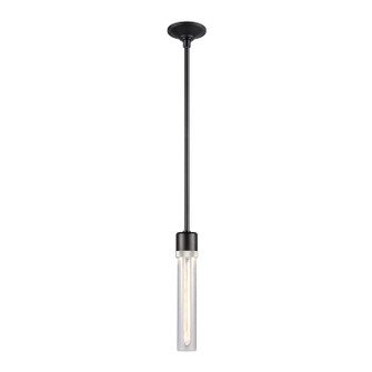 Zigrina One Light Pendant in Satin Brushed Black (360|P11708E26SBBKPNG1)