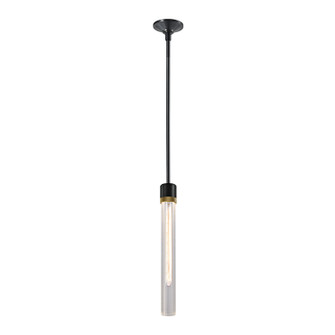 Zigrina One Light Pendant in Satin Brushed Black (360|P11708E26SBBKAGBG4)