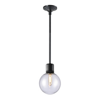 Zigrina One Light Pendant in Satin Brushed Black (360|P11708E26SBBG11)