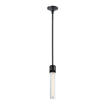 Zigrina One Light Pendant in Satin Brushed Black (360|P11708E26SBBG1)