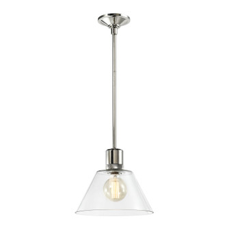 Zigrina One Light Pendant in Polished Nickel (360|P11707E26PNG13)