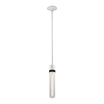 Zigrina One Light Pendant in Matte White (360|P11706E26MWKSBBG3)