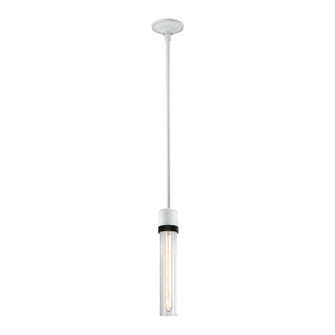 Zigrina One Light Pendant in Matte White (360|P11706E26MWKSBBG1)