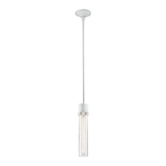 Zigrina One Light Pendant in Matte White (360|P11706E26MWKPNG5)