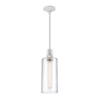 Zigrina One Light Pendant in Matte White (360|P11706E26MWKPNG14)