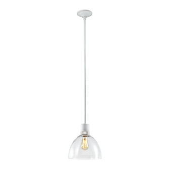 Zigrina One Light Pendant in Matte White (360|P11706E26MWKPNG12)