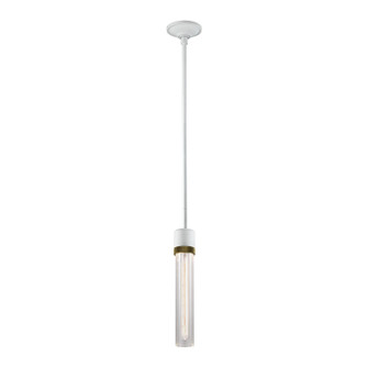 Zigrina One Light Pendant in Matte White (360|P11706E26MWKAGBG3)