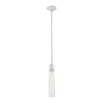 Zigrina One Light Pendant in Matte White (360|P11706E26MWG5)