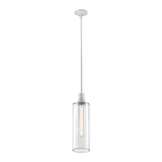 Zigrina One Light Pendant in Matte White (360|P11706E26MWG15)