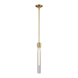 Zigrina One Light Pendant in Aged Brass (360|P11705E26AGBG4)