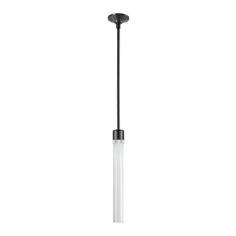 Zigrina LED Pendant in Satin Brushed Black (360|P11704LEDSBBKPNG2)