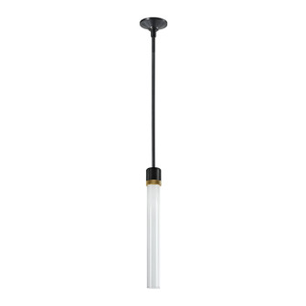 Zigrina LED Pendant in Satin Brushed Black (360|P11704LEDSBBKAGBG2)