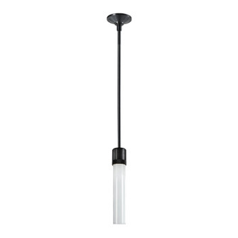 Zigrina LED Pendant in Satin Brushed Black (360|P11704LEDSBBG1)