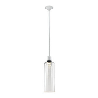 Zigrina LED Pendant in Matte White (360|P11702LEDMWKSBBG15)