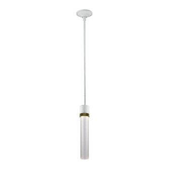 Zigrina LED Pendant in Matte White (360|P11702LEDMWKAGBG3)