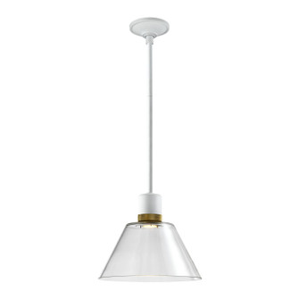 Zigrina LED Pendant in Matte White (360|P11702LEDMWKAGBG13)