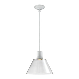 Zigrina LED Pendant in Matte White (360|P11702LEDMWG13)