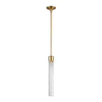 Zigrina LED Pendant in Aged Brass (360|P11701LEDAGBG6)