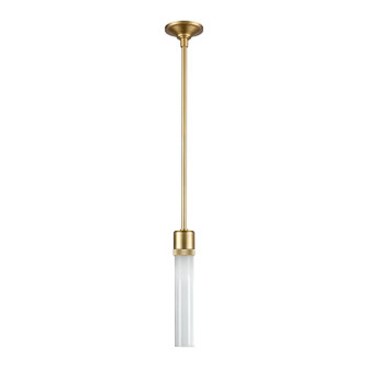 Zigrina LED Pendant in Aged Brass (360|P11701LEDAGBG1)
