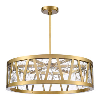 Lucus LED Pendant in Aged Brass (360|P11519LEDAGB)