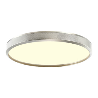Zigrina LED Flush Mount in Polished Nickel (360|FM11752LED24PN)