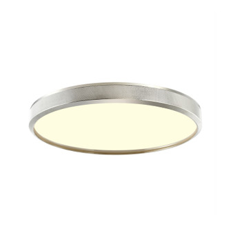 Zigrina LED Flush Mount in Polished Nickel (360|FM11749LED18PN)