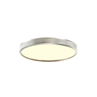 Zigrina LED Flush Mount in Polished Nickel (360|FM11746LED12PN)