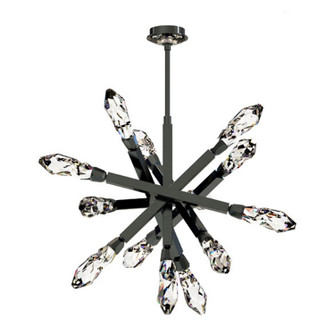 Angelus LED Chandelier in Satin Brushed Black (360|CD11418LED13SBB)