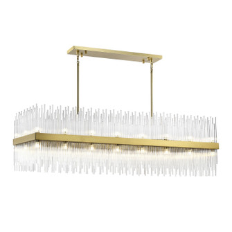 Citadel 36 Light Chandelier in Aged Brass (360|CD1051736AGB)