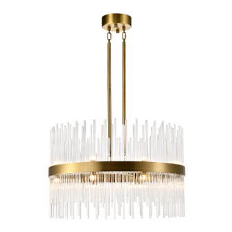 Citadel 16 Light Chandelier in Aged Brass (360|CD1040716AGB)