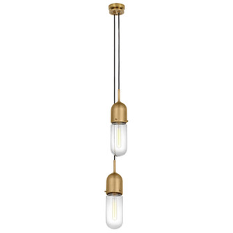 Junio LED Pendant in Hand-Rubbed Antique Brass (268|TOB5646HABCG2)