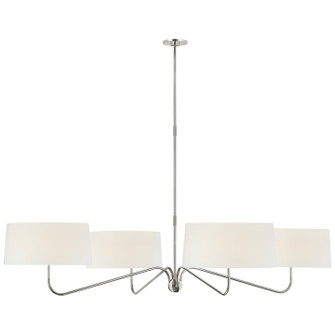 Canto LED Chandelier in Polished Nickel (268|TOB5350PNL)