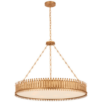 Leslie LED Chandelier in Gilded Iron (268|SK5207GIFA)