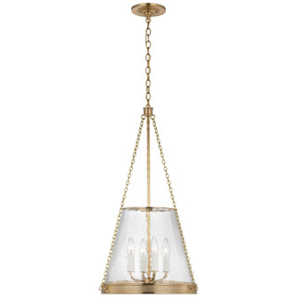 Reese LED Pendant in Soft Brass (268|MF5181SBCG)