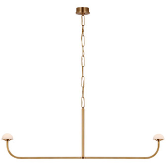 Pedra LED Chandelier in Antique-Burnished Brass (268|KW5625ABALB)