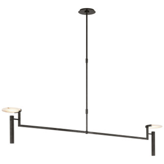 Melange LED Chandelier in Bronze (268|KW5605BZALB)