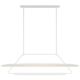 Teline LED Linear Pendant in Matte White (268|KW5107WHT)