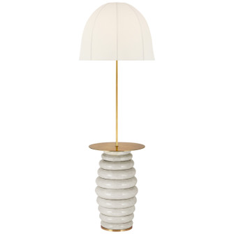 Phoebe LED Floor Lamp in Antiqued White (268|KW1619AWCLD)
