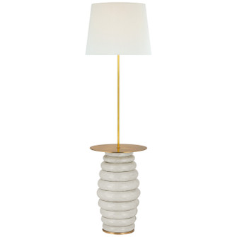 Phoebe LED Floor Lamp in Antiqued White (268|KW1619AWCL)