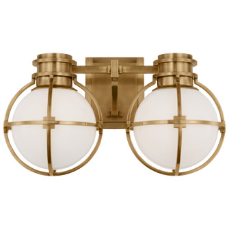 Gracie LED Wall Sconce in Antique-Burnished Brass (268|CHD2484ABWG)